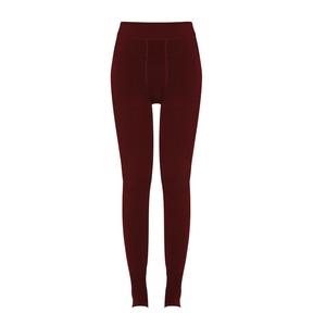 FONOK 1/2PCS Women's New Warm Leggings Winter Thick Plush Lined Elastic Pants Various Colors Basic Bottom