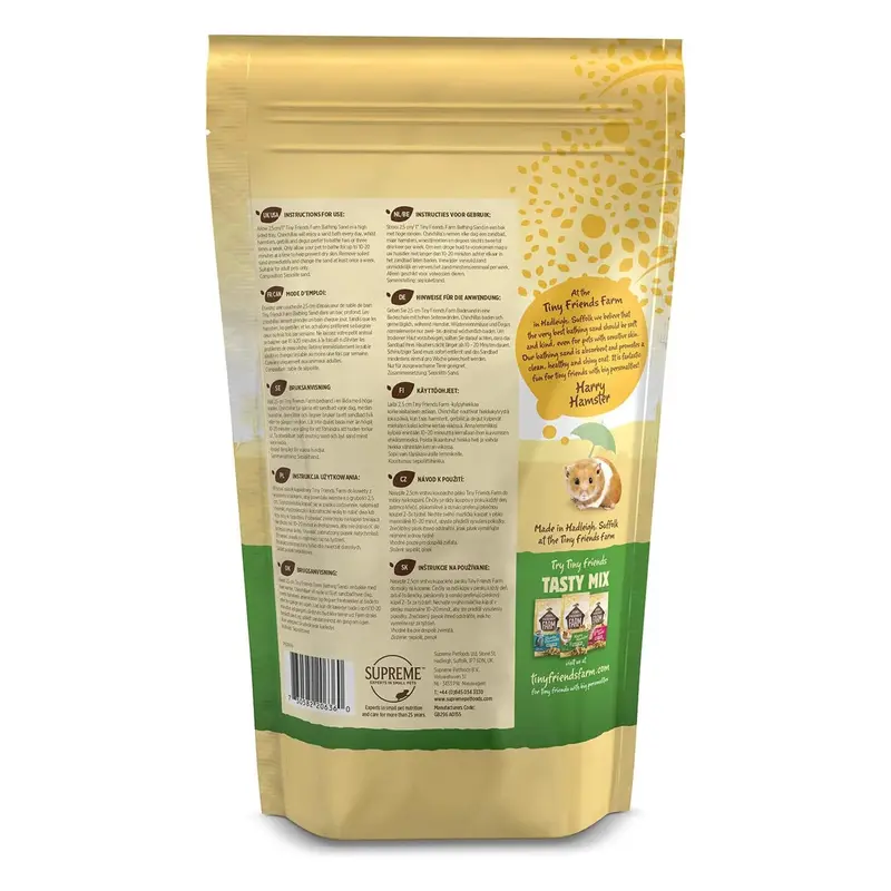 Harry, Charlie & Gerri Bathing Sand 1kg - Suitable for Chinchillas, Degus, Hamsters and Gerbils - Small Animals 2
