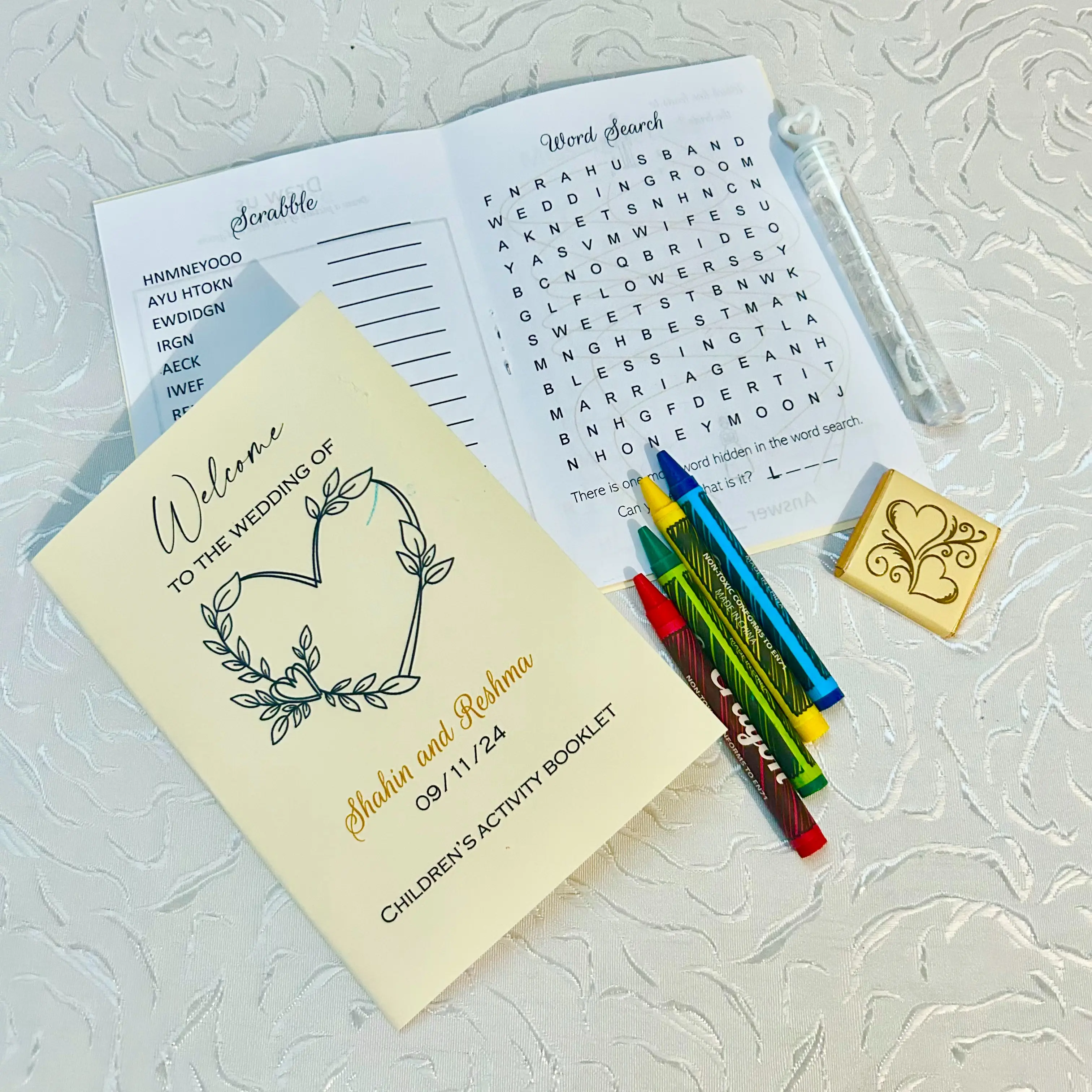Children's Activity Packs - 10 Pack - Ideal for Weddings and Birthdays