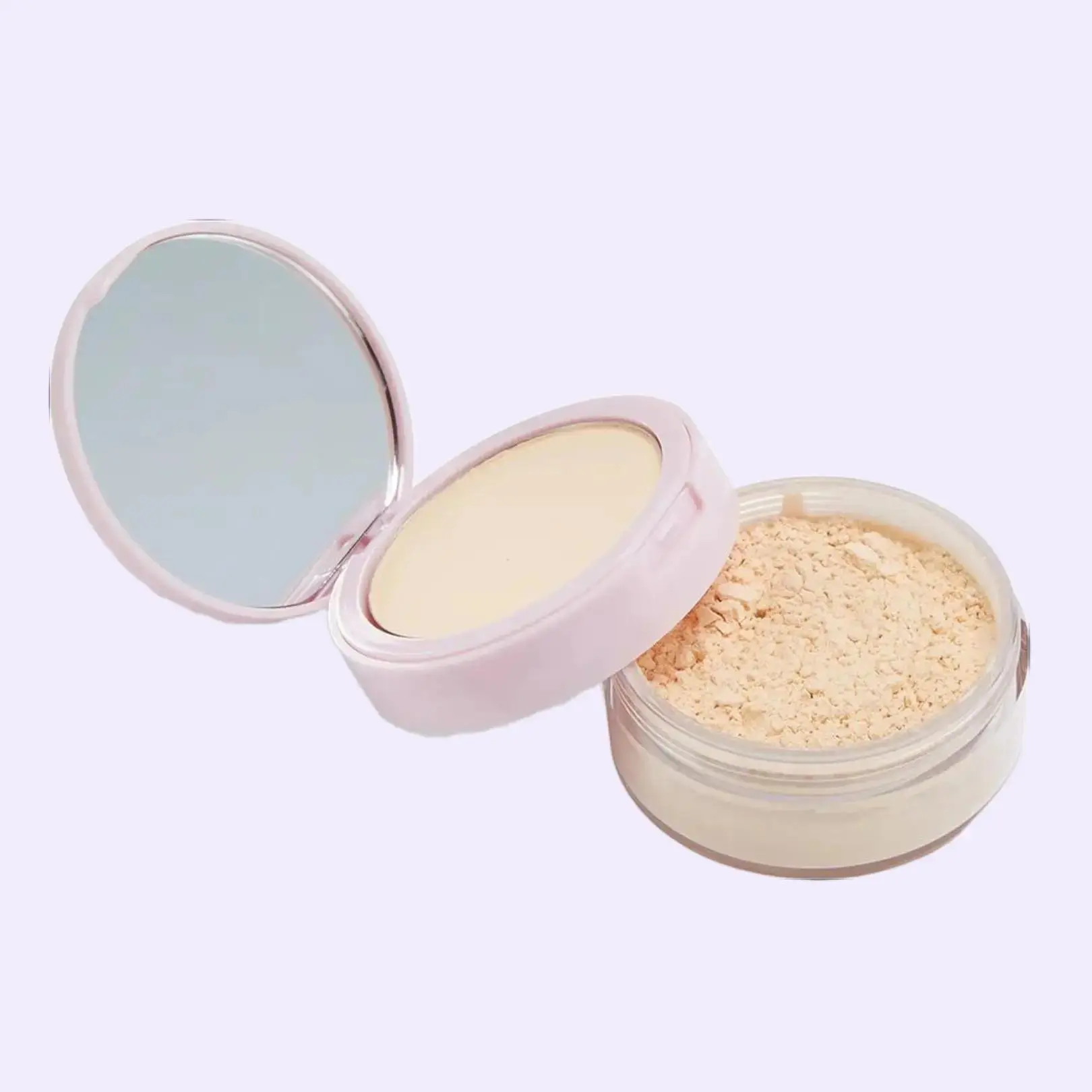 Large Set and Brighten Powder Duo - Jordana Ticia Makeup (Setting Powder)