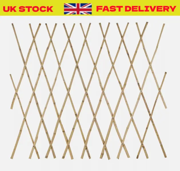 Expanding Bamboo Vine Climbing Garden Fence Trellis Flower Plant Willow Support 0