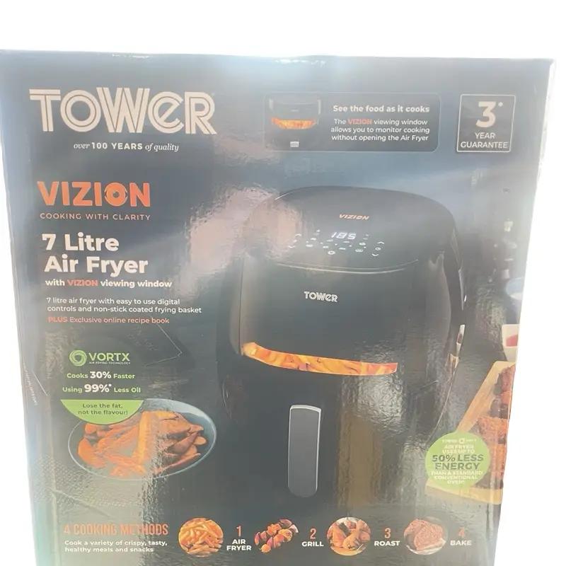 Tower T17072 Vortx Vizion 7 Litre Digital Air Fryer with Rapid Air Circulation Technology 2
