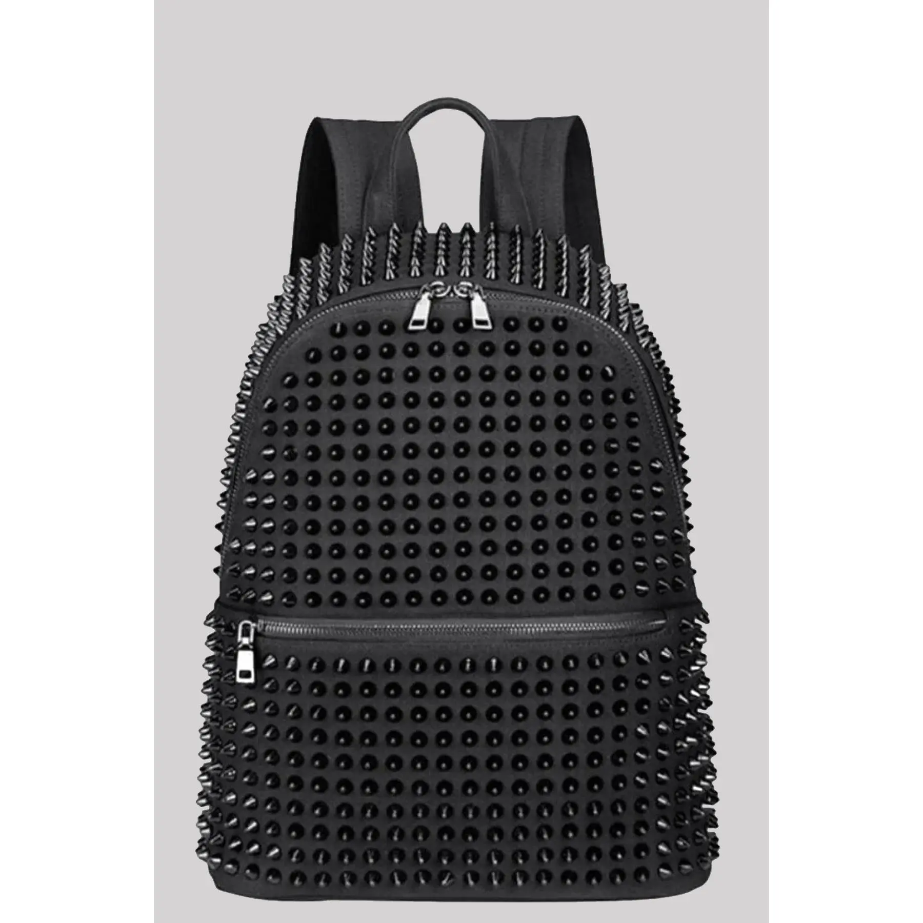 Ro Rox Minerva Studded Canvas Gothic Backpack Bag
