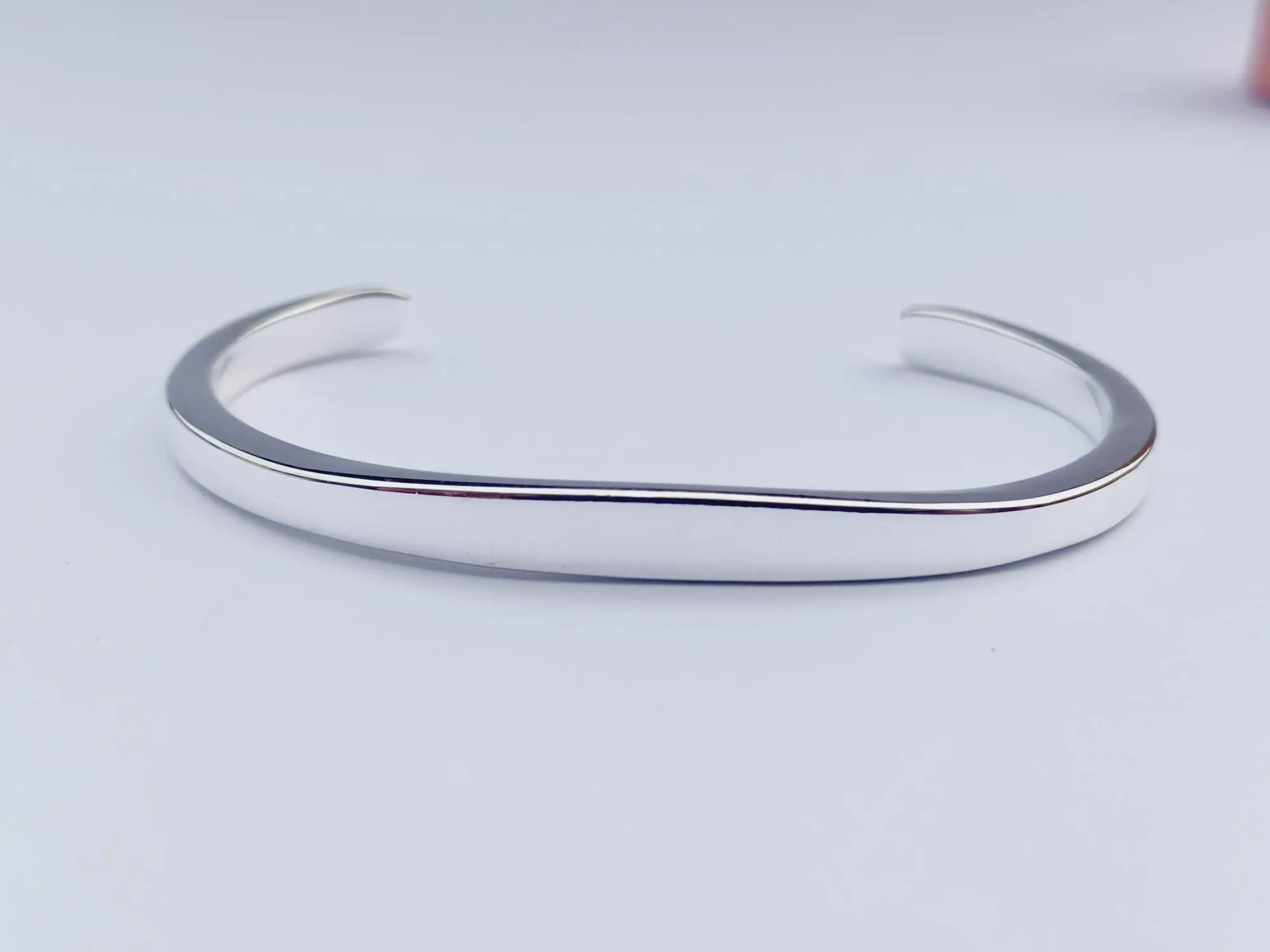 High Quality Thick & Solid 925 Silver Bangle