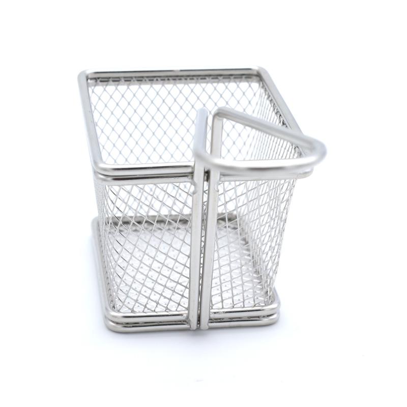 Buckingham Mini Serving Basket Rectangular for Fries Nuts Tenders Appetiser Stainless Steel Kitchen Organiser for Snacks, Sides, and Table Presentation 3