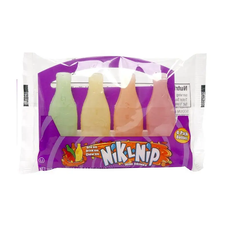 Pack of 4 Cry Baby or Nik L Nip Mini Drinks - Halal & Vegan Friendly 1