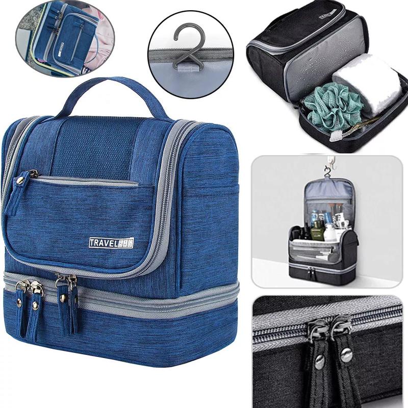 Product Introduction of Large Travel Toiletry Bag Women Mens Wash Bag Cosmetic Bag Dry & Wet Separation Travel enthusiasts,On-the-go professionals,Fashion-conscious individuals 2