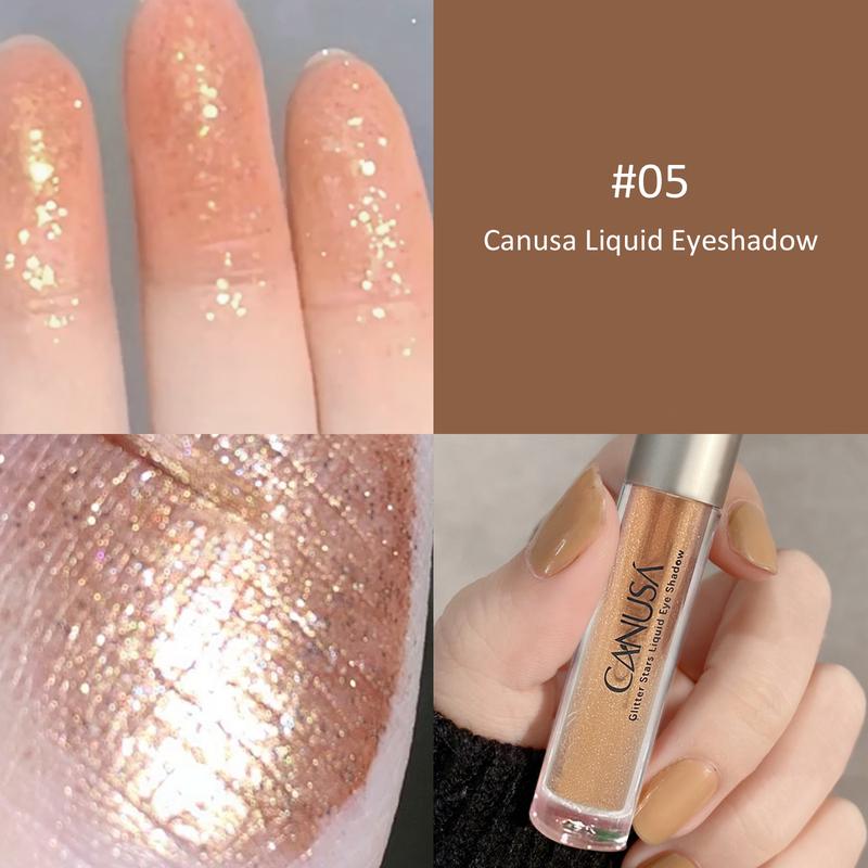 Product Introduction of Canusa Liquid Glitter Eyeshadow -  Quick-Drying for Every Face 2g/0.07 FI0z-Makeup Palette -Blend, Cosmetic 12