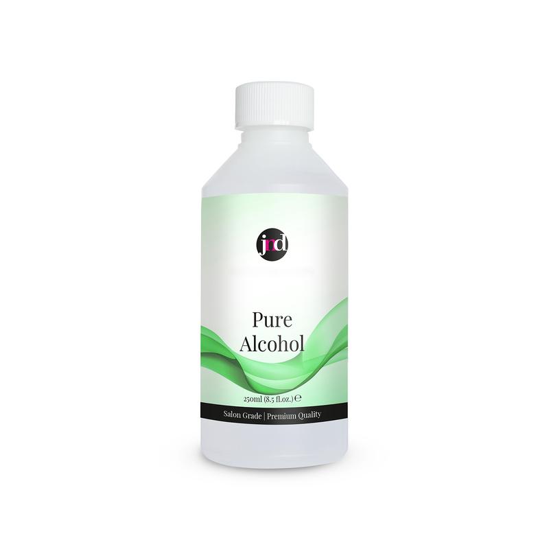 JND Pure Alcohol Prep & Wipe Salon Nails 250ml 0