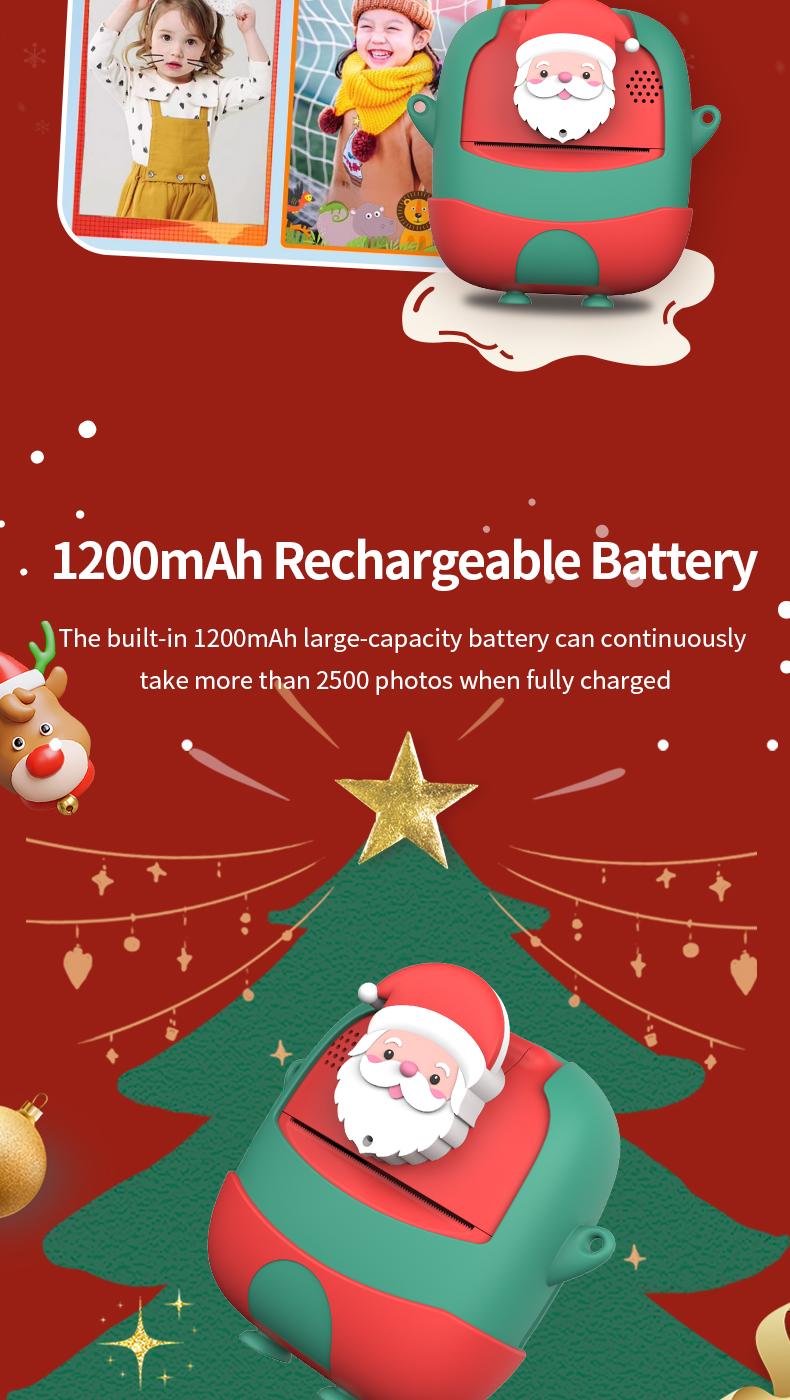 Product Introduction of Children's Polaroid camera cartoon mini SLR dual lens HD digital camera Christmas gift 9