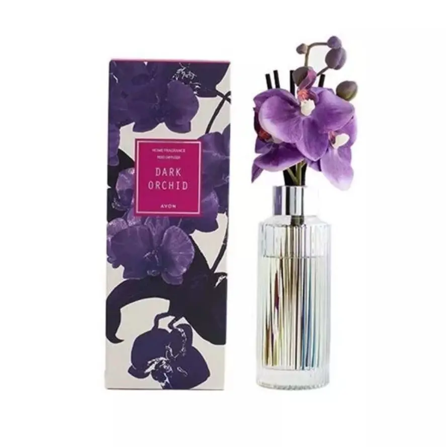 Avon Dark Orchid Reed Diffuser Strong Scent Refreshing Home Fragrance Luxury 80ml
