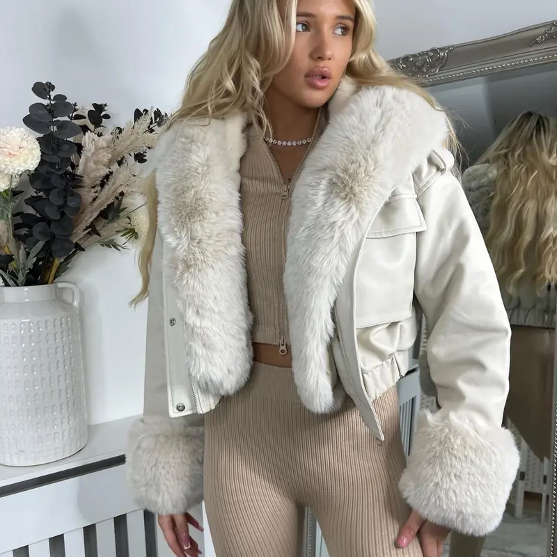 MOLLY Women's Faux Fur Coat -  Autumn Winter Womenswear 1