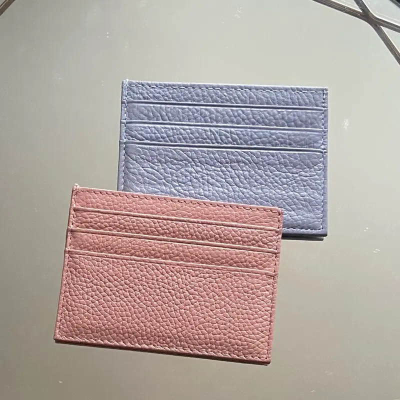 Personalised Card Holder - with silver or gold initials 7