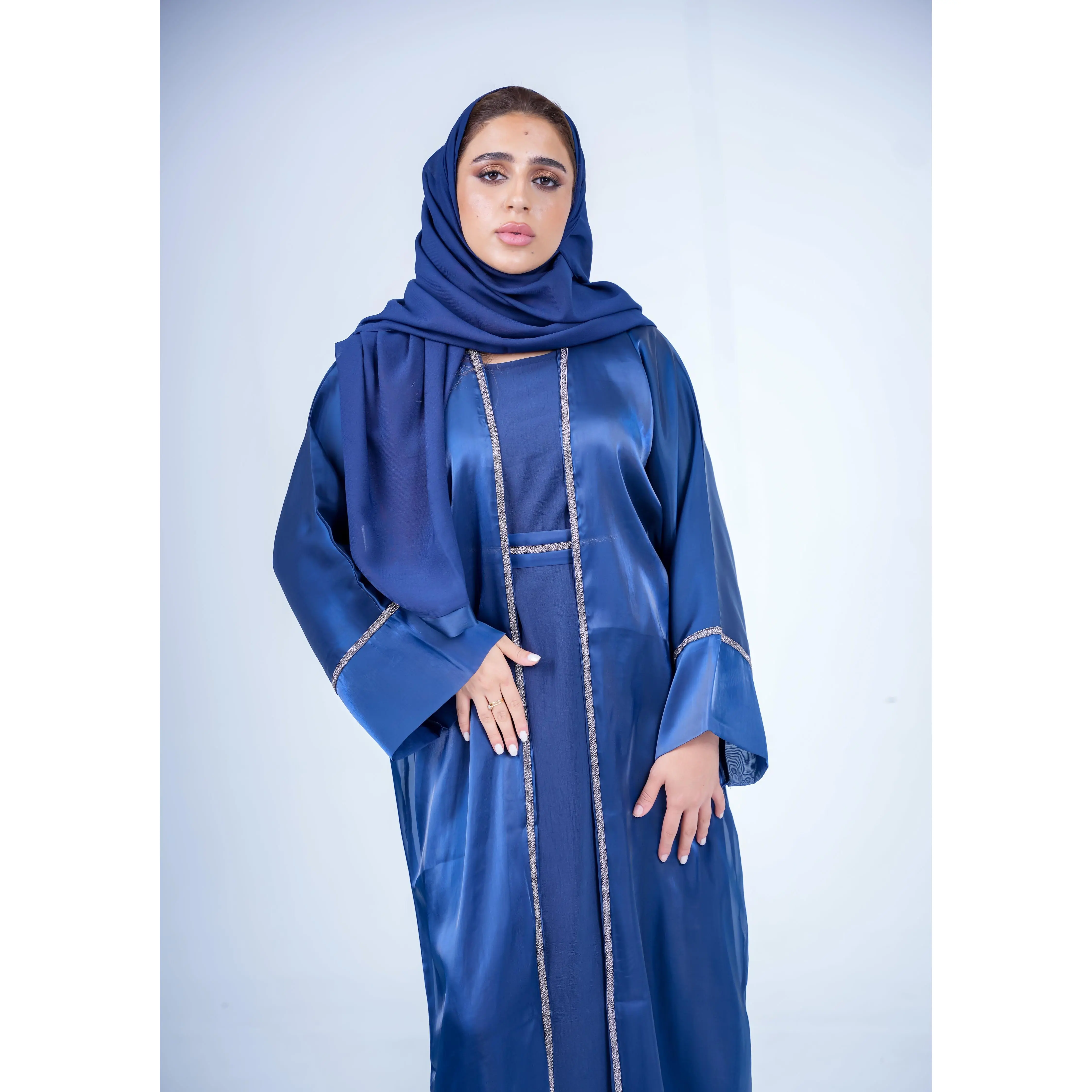 Kaftan Abaya Navy