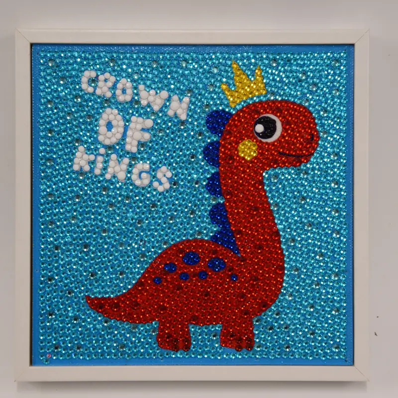 Make your own Sparkly Art - Diamond Crafting 4