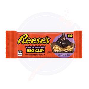Reese’s Peanut Butter Big Cup Chocolate Lava King Size 2.8oz/79g Sweet Snack Bonbon Dessert Creamy