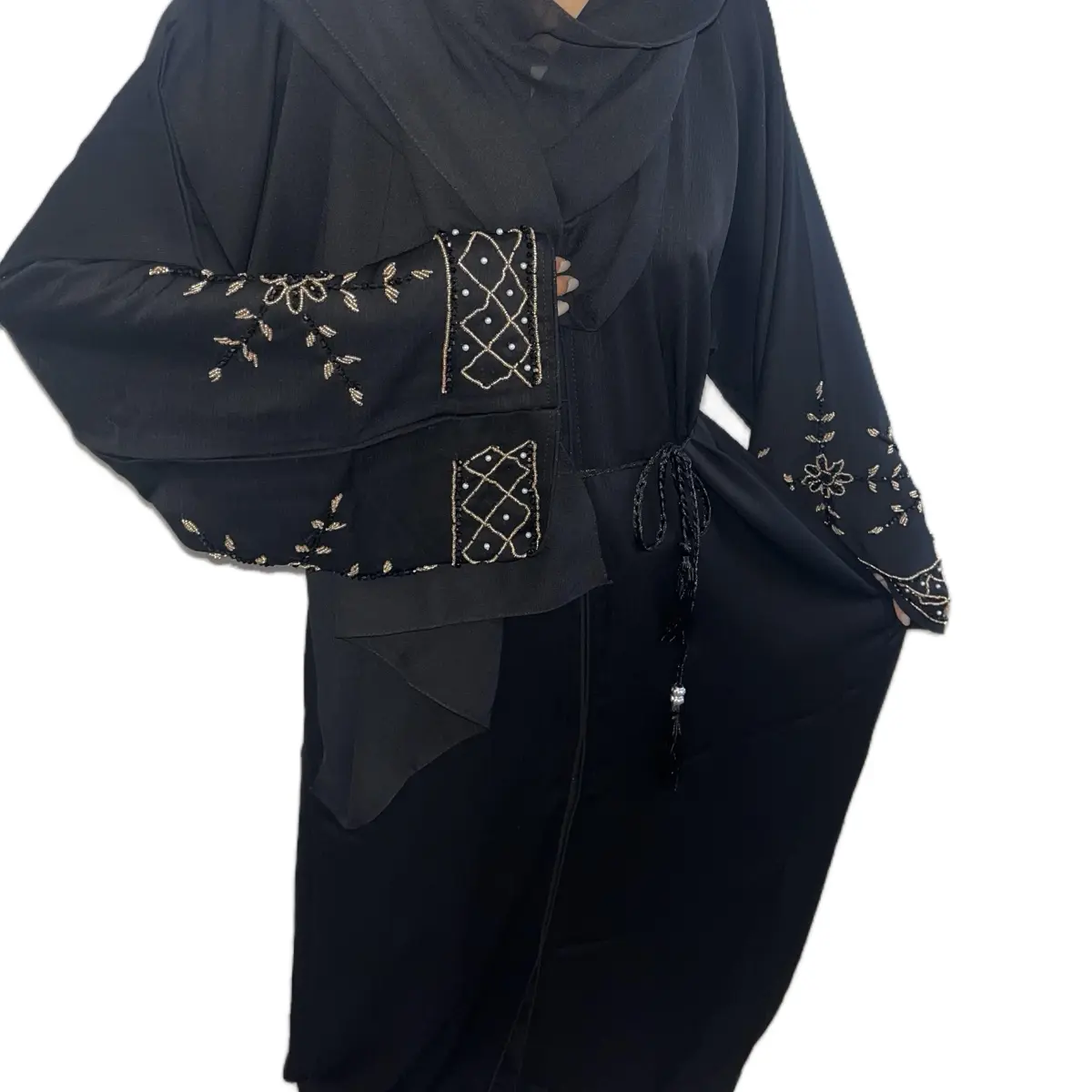 UNIQUE CASUAL ABAYA 2024 WOMEN WEAR CODE 008 abayas