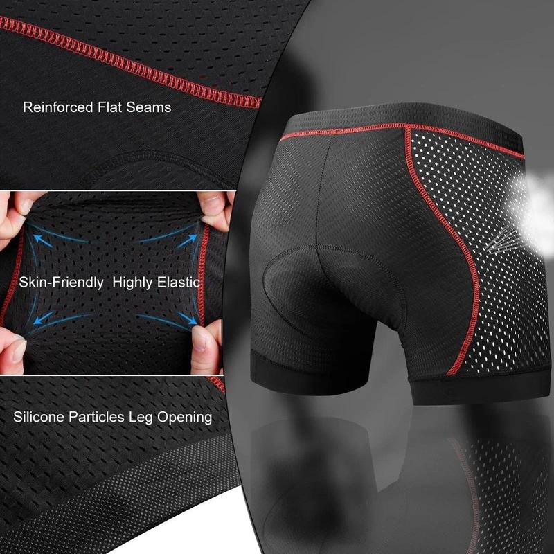 Men Cycling Shorts 5D Gel Padded Underwear MTB Mountain Bike Bicycle Short Pants 8