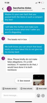 Product Review of Meera Kundan Necklace Set - Elegant Jewellery for Women by Meera from L** 1
