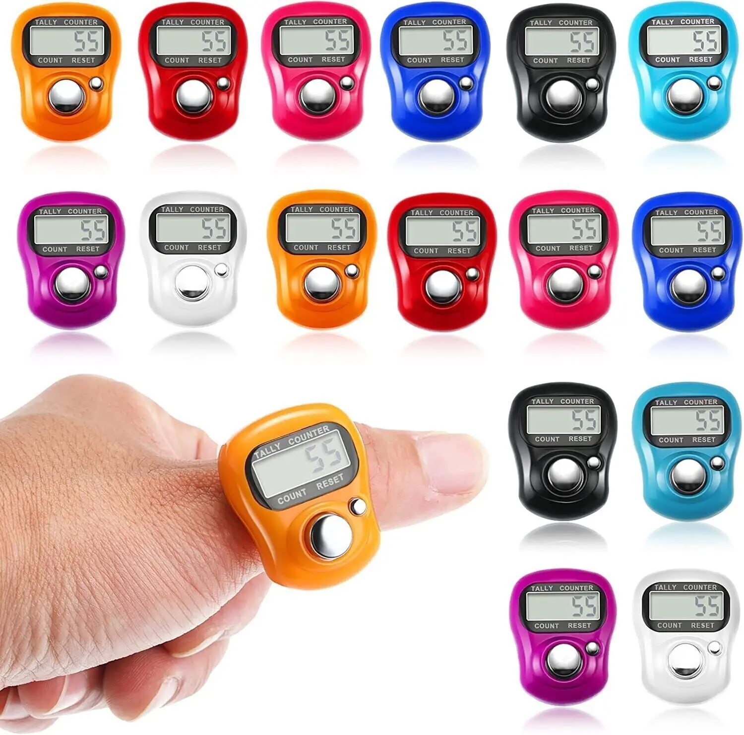 #Finger Ring Digital Tasbeeh Counter | Tally Counter with Timer for Prayers & Knitting
