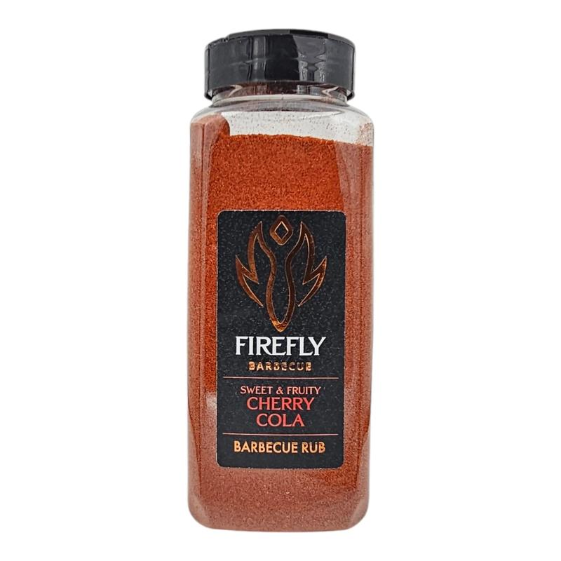 Firefly BBQ Championship Quality Cherry Cola BBQ Rub 200g - Irresistible Unique Flavour Fusion, Made with High-Quality Ingredients, Perfect for Grilling, Smoking, or Roasting Pork, Chicken, Beef, & Veggies 4
