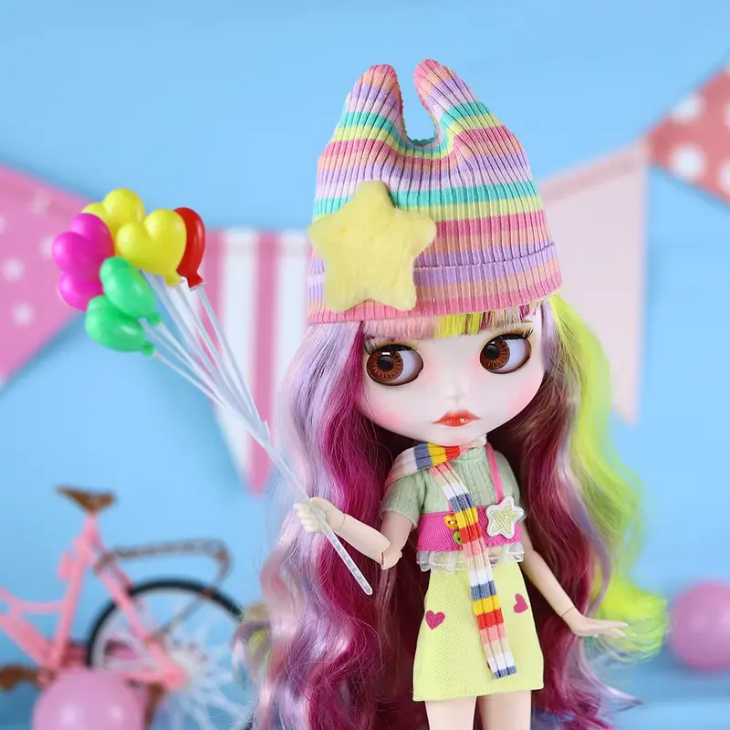 ICY DBS Blyth Doll BJD Joint Body White Skin Dopamine Girl Set 1/6 Toy 30cm Girl Gift Anime 1