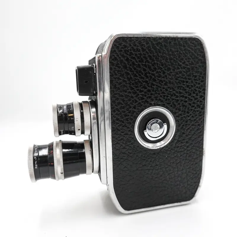 Bolex Paillard B8 B-8 Double 8mm Cine Film Camera w/2 Lens - Fully Working 3