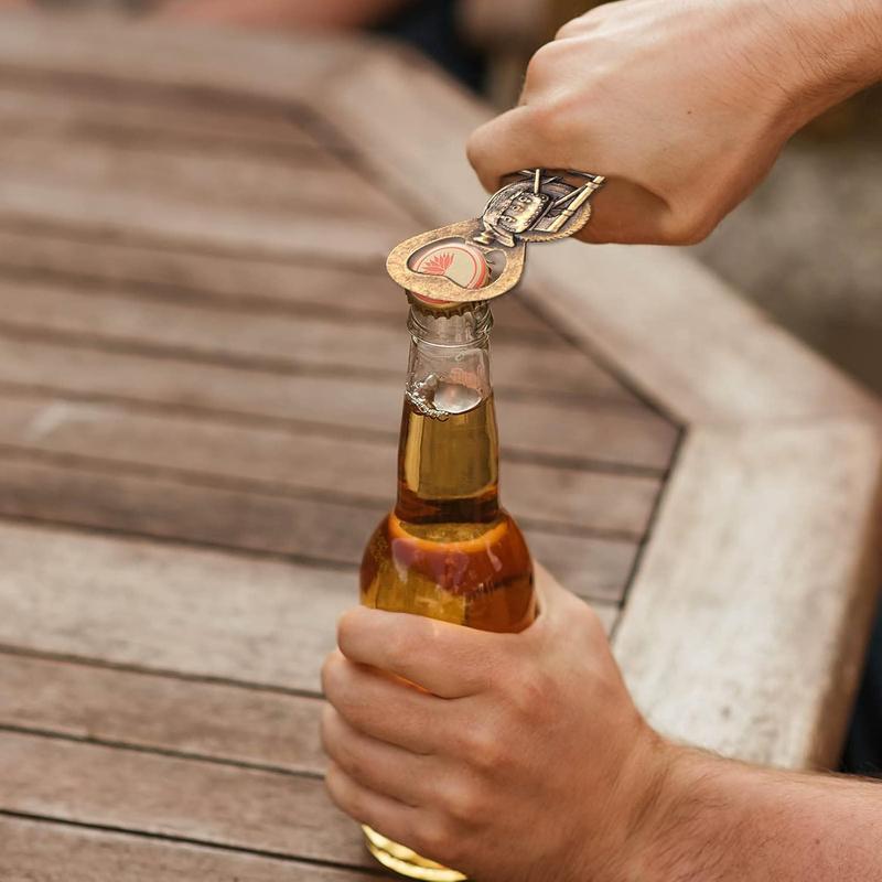 Unique Motorcycle Beer Gifts for Men Vintage Motorcycle Bottle Opener, Fathers Day Gift Christmas Birthday Gift for Him Dad Husband Grandpa Boyfriend Kitchen Utensils 5