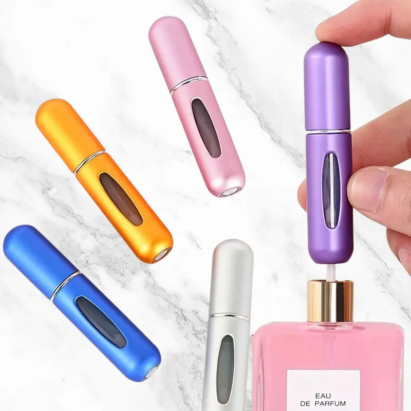 5ml Portable Perfume Spray for Men & Women -1 Piece Perfume Dispenser, Refillable Perfume Atomizer Bottle, Home & Travel, Long-Lasting Fragrance for Dating and Daily Life Unisex Organiser 1