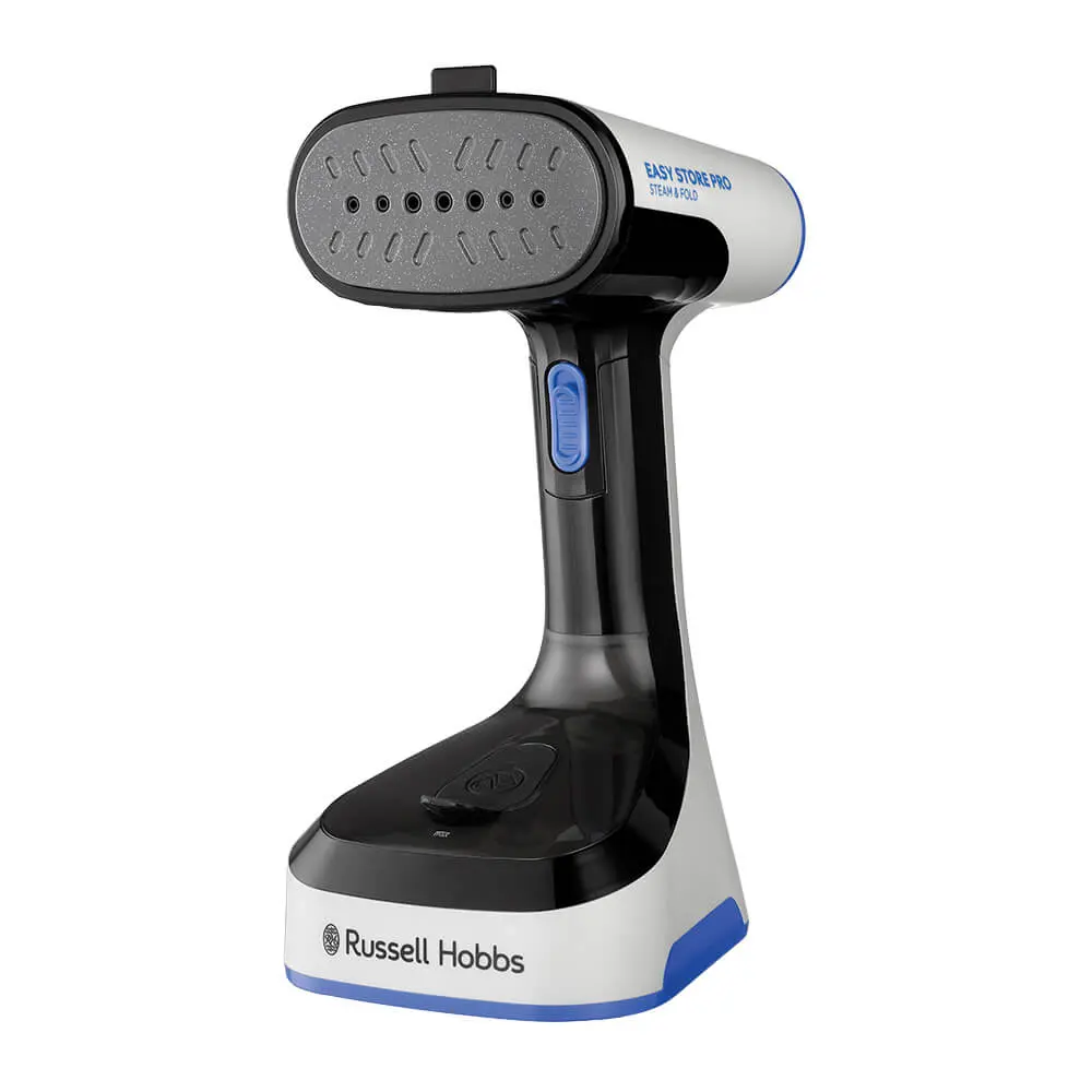 Russell Hobbs Handheld Clothes Steamer, Easy Store Garment Steamer, Travel Iron, Perfect for Clothes, Bedding, Curtains and More