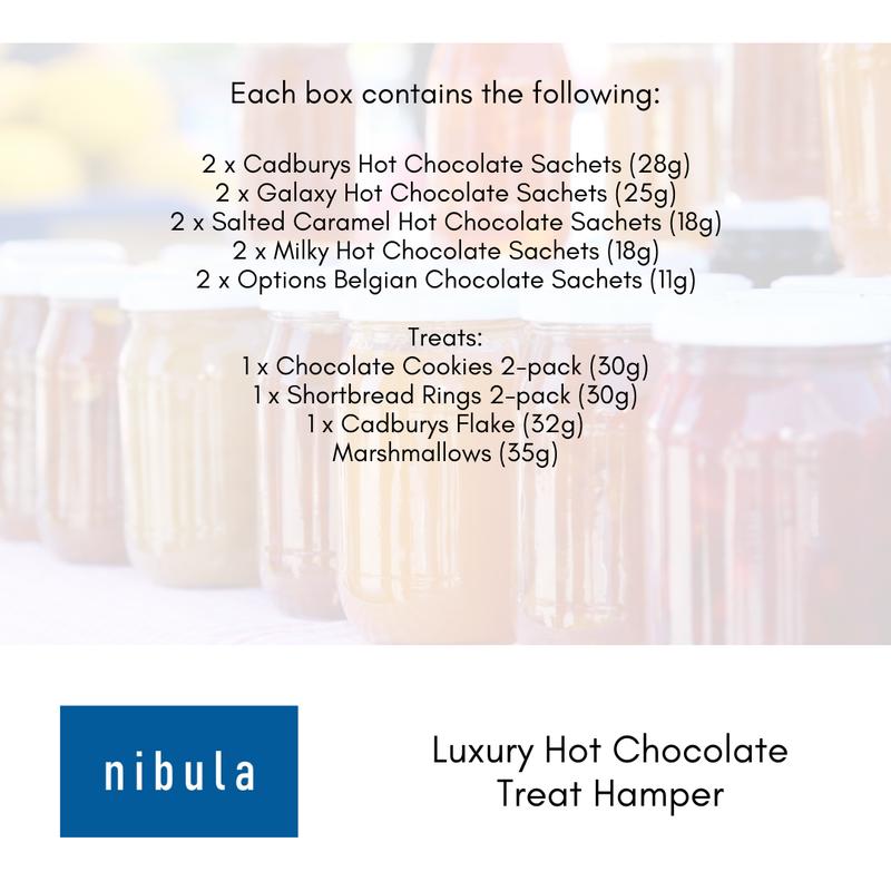 Nibula Luxury Hot Chocolate and Marshmallow Gift Hamper 4