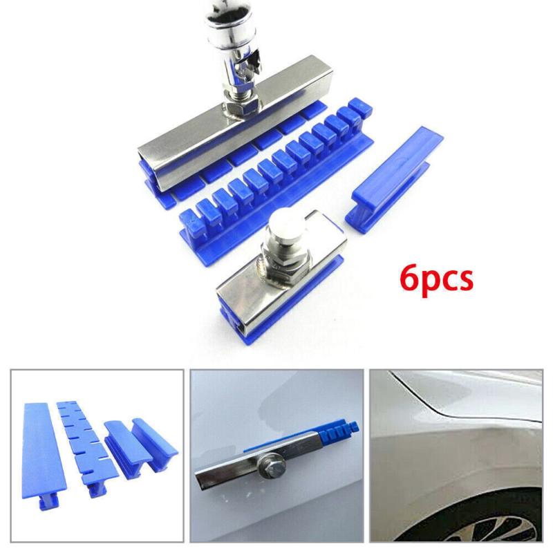 6pcs Set Paintless Dent Removal Kit Slide Hammer Puller Tab Auto Car Repair Tool 4