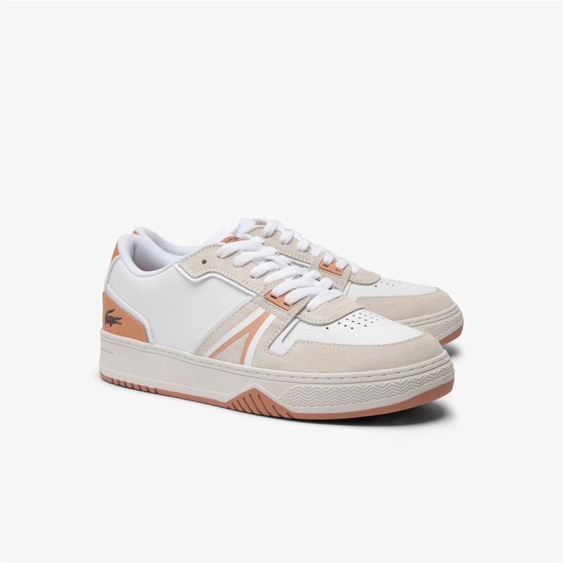 Mens Lacoste L001 Trainers in White 1