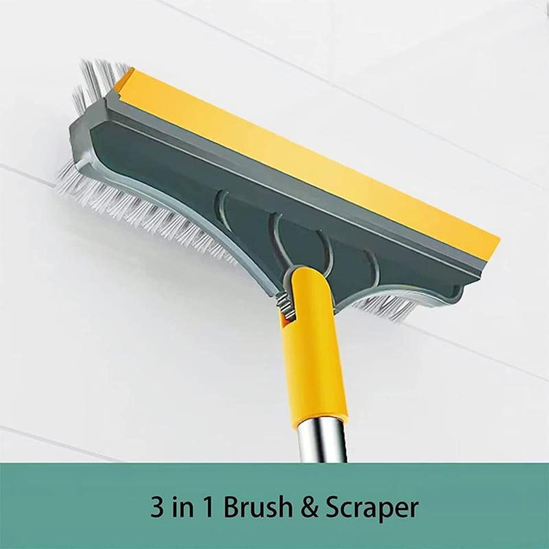 Product Introduction of 3 in 1 Floor Brush Scrub 120° Rotatable Cleaning Tool Household with Long Handle Kitchen Scrubber 13
