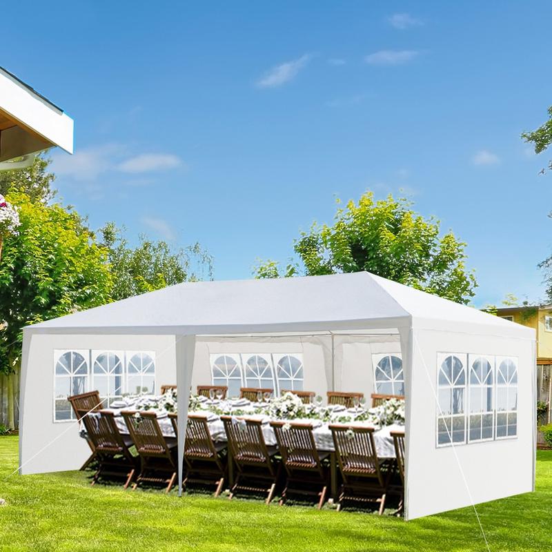 10' x 20' Outdoor Party Tent with Removable Sidewalls & Windows – Waterproof Canopy for Weddings, Parties, and Outdoor Events 3