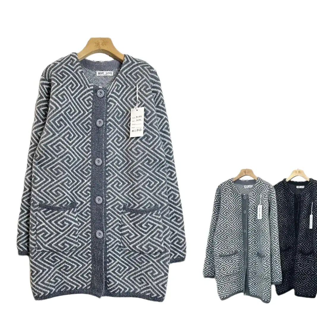 Soft Knitted Ladies Fluffy Cardigan - Perfect for Winter - Knitwear, Womenswear