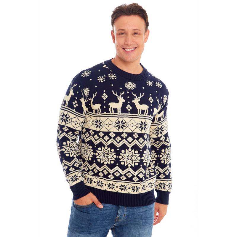 Nordic Cream Christmas Jumper 4