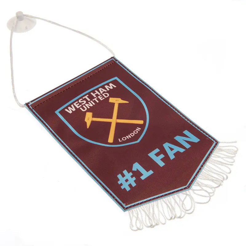 West Ham United FC Mini Pennant No. 1 Fan 1