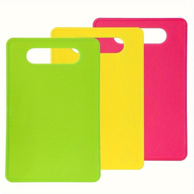 1pc Set Double-Sided Plastic Cutting Boards - BPA Free, Non-Slip Kitchen & Dining Essentials Chopping Knives 0