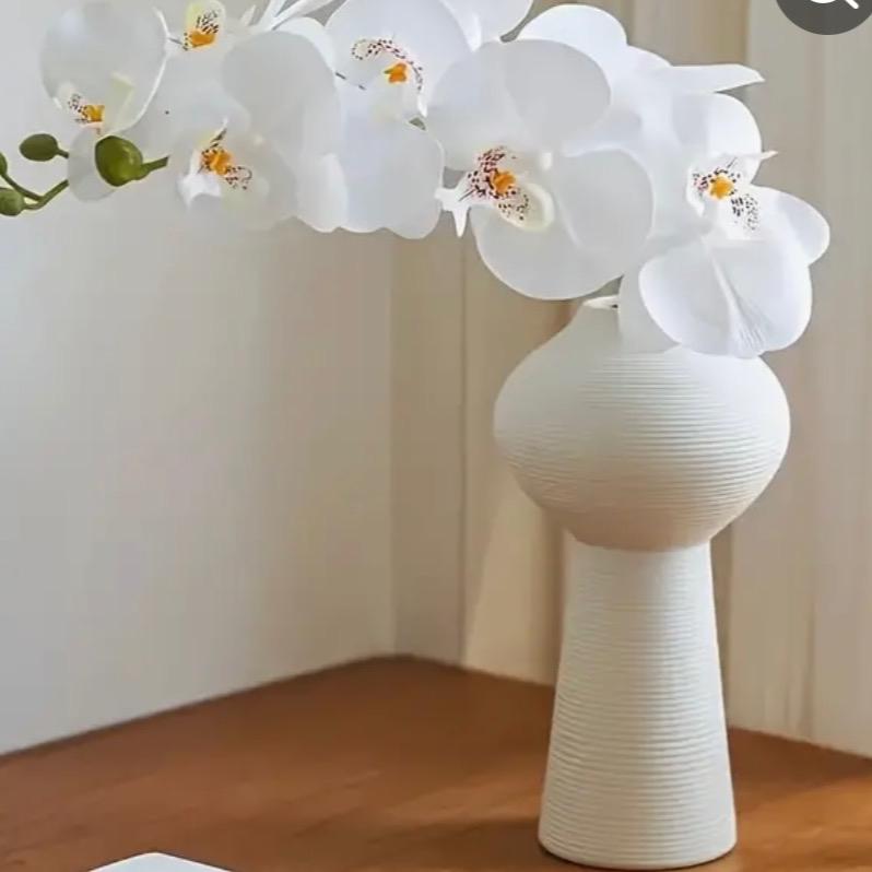 Decorative Lifelike Artificial Orchid for Home Office without  the vase 4