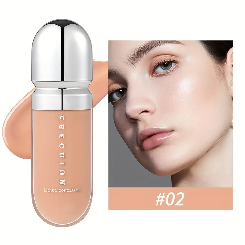 12-Color Matte Liquid Concealer, Full Coverage, Long-Lasting, Waterproof Tattoo & Blemish Cover, Multi-Functional Face & Body Concealer, Buildable Coverage, All Skin Tones & Types, Liquid Form wonderskin 4