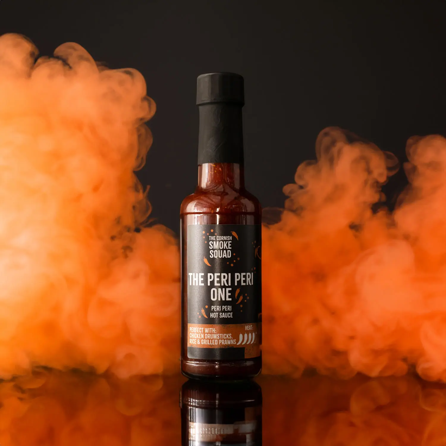 The Peri Peri One | Spicy Hot Sauce | 150ml | The Cornish Smoke Squad