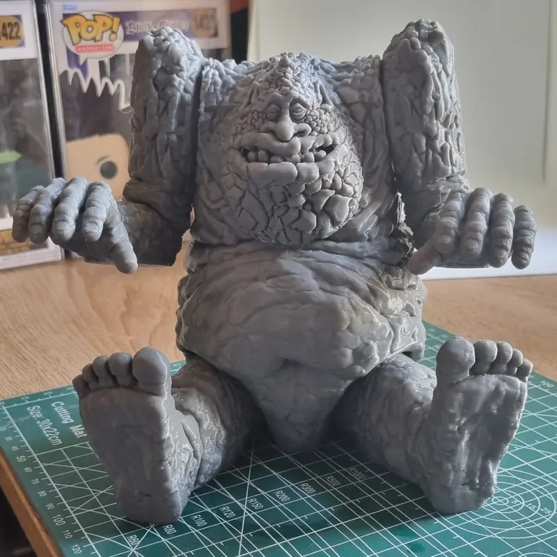 Pyornkrachzark The Rockbiter Figure – The NeverEnding Story Collectible / 3D Printed Articulating Figure 2