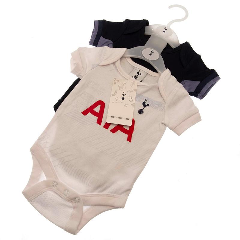 Tottenham Hotspur FC 2 Pack Bodysuit 6/9 mths GD 3