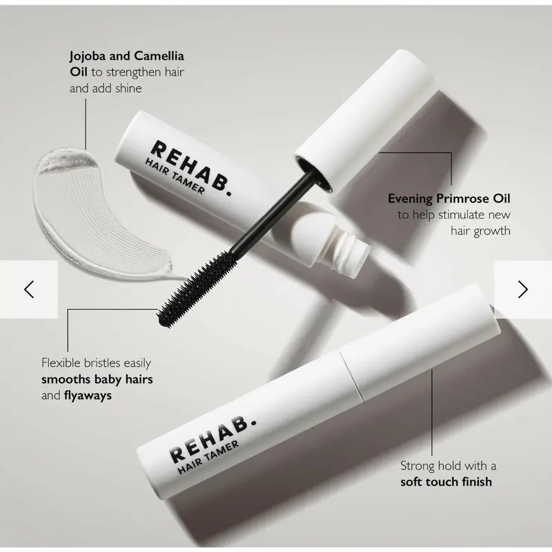 REHAB. - Hair Tamer | Frizz Control, Instant Shine & Sleek Finish Gel Haircare Smooth Nourishing growth Applicator 2