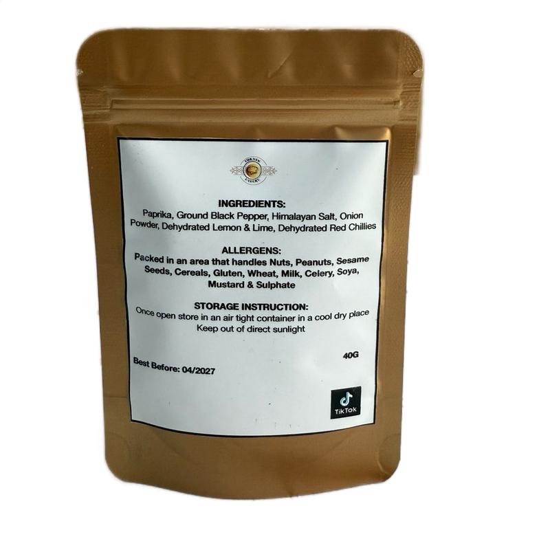 Peri Tikka Rub (Hot) 40g Spice Powder Flavor - Seasoning Kit for Cooking Indian Spice 3
