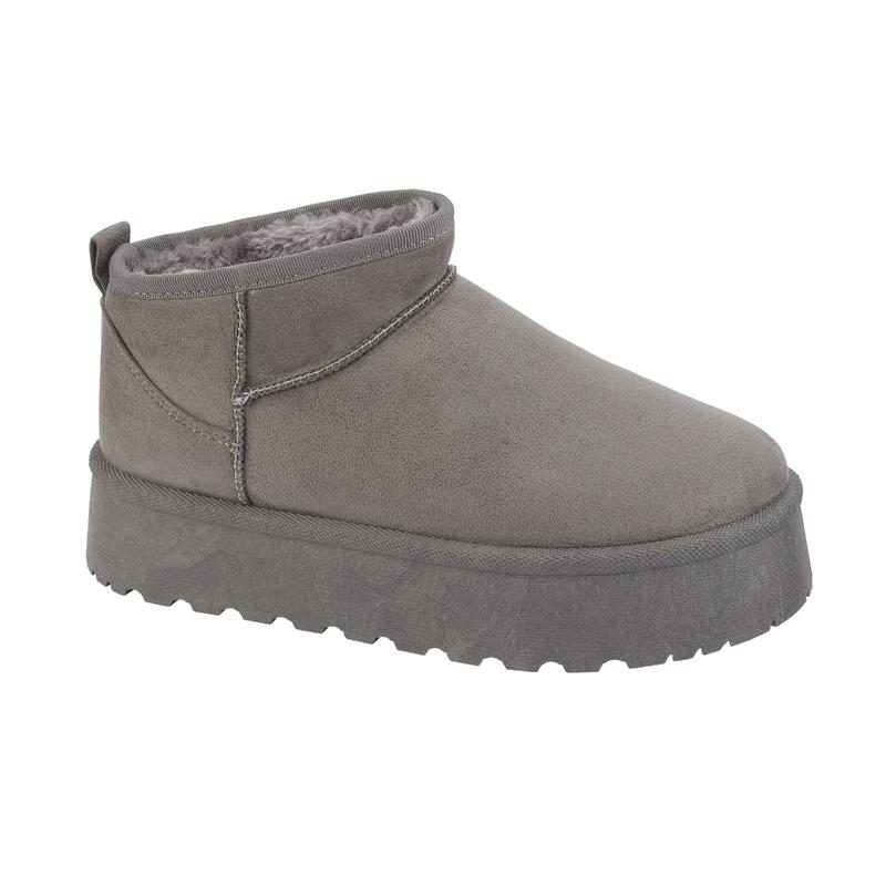 COLLEEN - Women’s Cozy Low-Cut Platform Boots with Plush Fleece Lining from SHOES BY EMMA 4