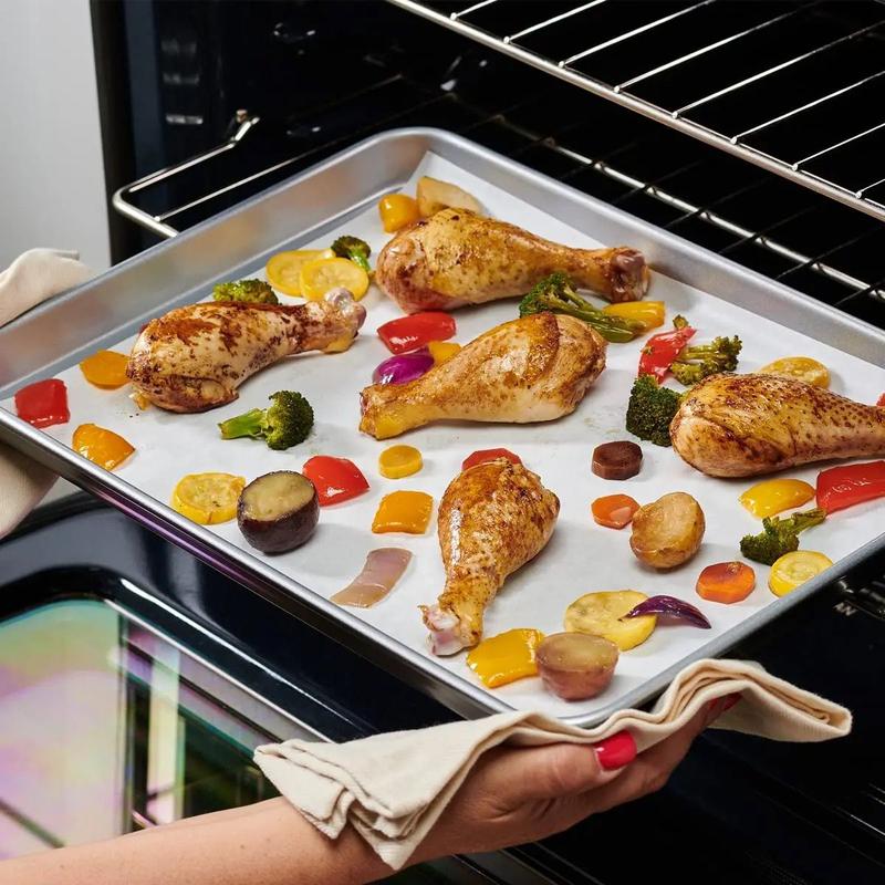 VegiMax Non-Stick White Parchment Paper by Bakewell – Perfect for Baking, Cooking & Roasting!  300mm Wide, 7 Rolls! Heat-Resistant & Food-Safe, Ideal for Cakes, Cookies, Meat, and More! Upgrade Your Kitchen Essentials Today! Bakeware Utensils 5