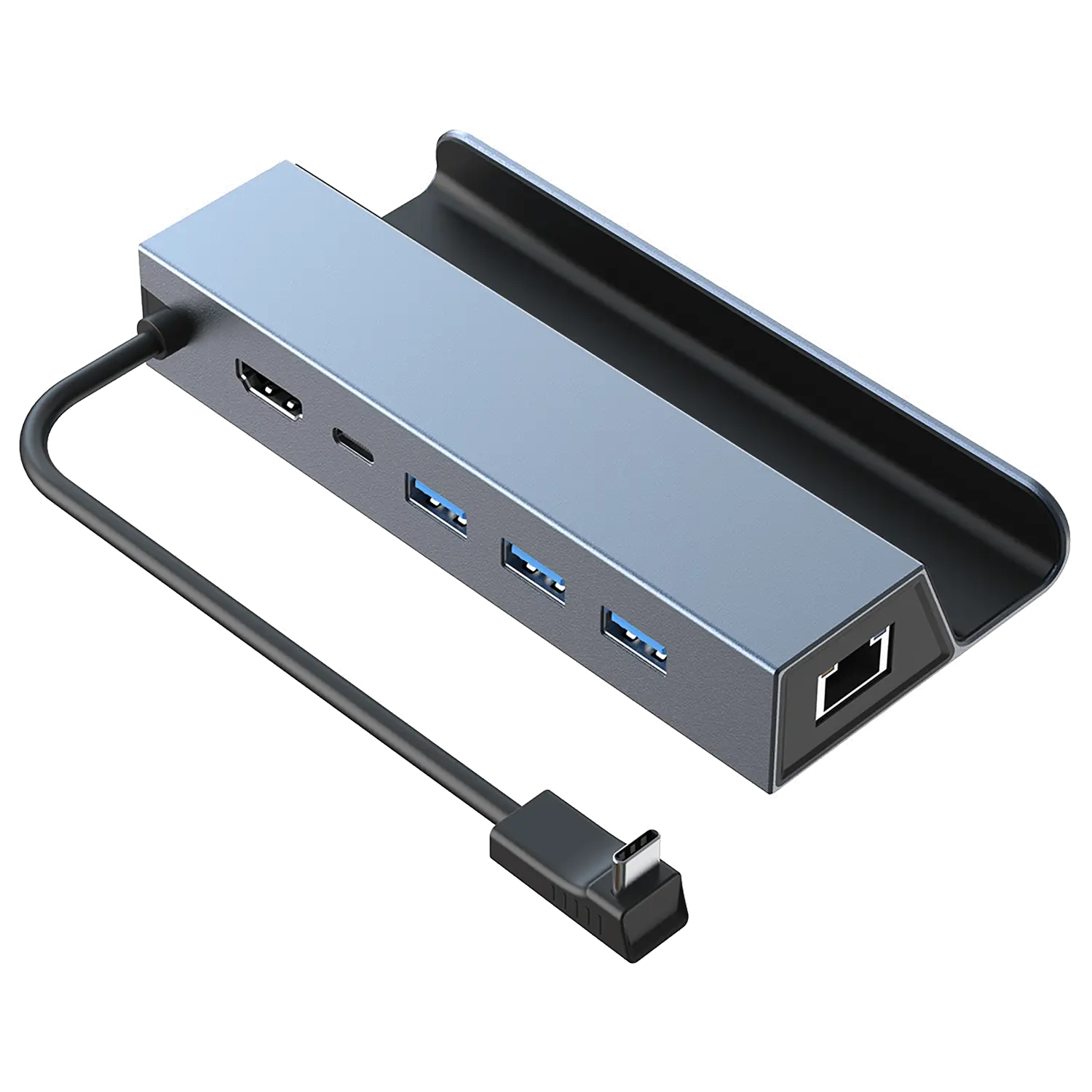 DroiX SD1 Docking Station for Nintendo Switch, Steam Deck, ROG Ally. PD USB Powerthrough, 4K HDMI, 1GB Ethernet, 3x USB 3.0 Accessories Console