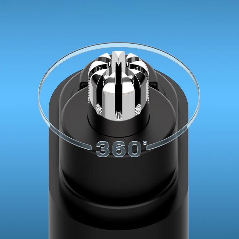 Product Introduction of Rechargeable Mini Portable Nose Ear Hair Trimmer Electric Hair Removal Shaver UK 9